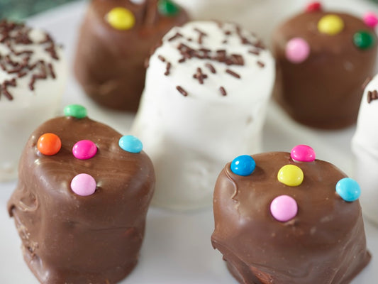 Chocolate Covered Marshmallows